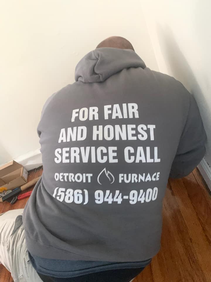 When you need a new Heat Pump, call Detroit Furnace for fair and honest service - just like the hoodie says!